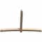 Ekena Millwork Bellingham Smooth Timber Gable Bracket, Douglas Fir, 108"W x 72"H x 5 1/2"D x 5 1/2"F, 16/12 Pitch GBW108X72X0606BEL00SDF - alternate 2